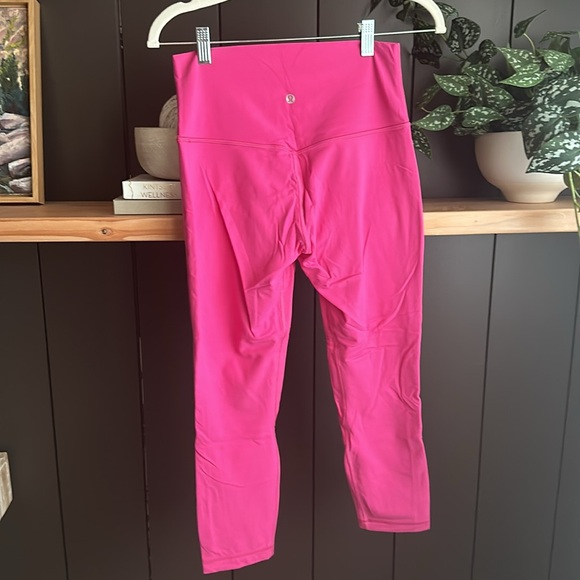 Lululemon Align High-Rise Crop 23" Sonic Pink - Picture 2 of 4